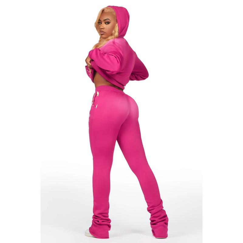 Nevaeh Fuchsia Super Stacked Trackset