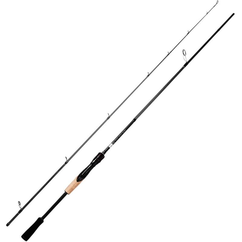 HANDING Magic L Fishing Rod, Fuji O+A Ring Guides, 2-Piece BFS Spinning and Casting Rod, 30 Ton+24 Ton Carbon Fiber, for Bass, Trout, Walleye, Catfish Etc.