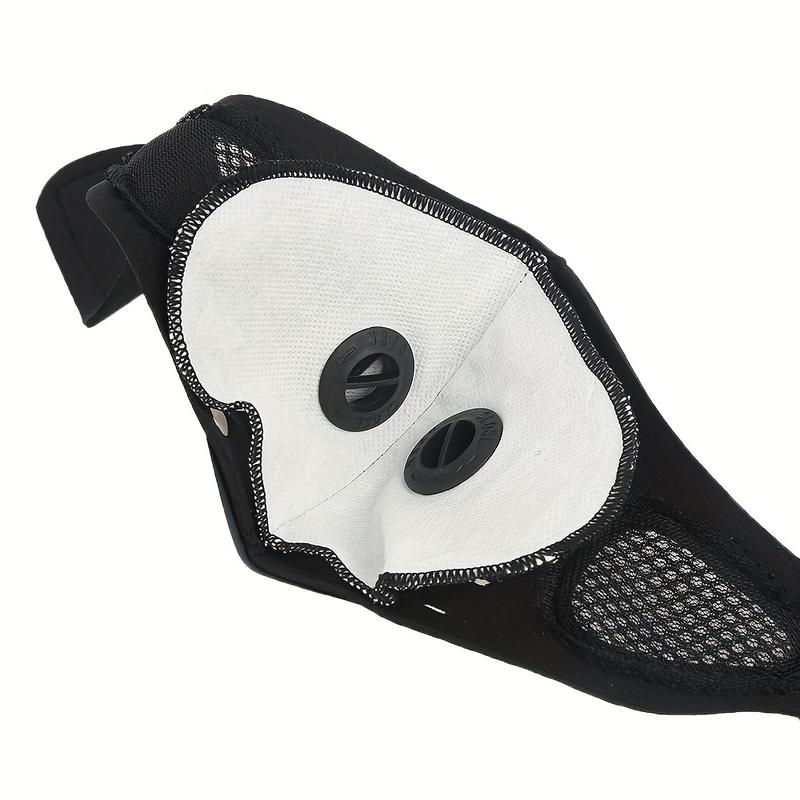 Advanced Airflow Sports Face Mask - Reusable with Detachable Filter for Running, Cycling & More - All-Weather Comfort, Adjustable Fit for Ultimate Pollution Protection-Inerc. shop