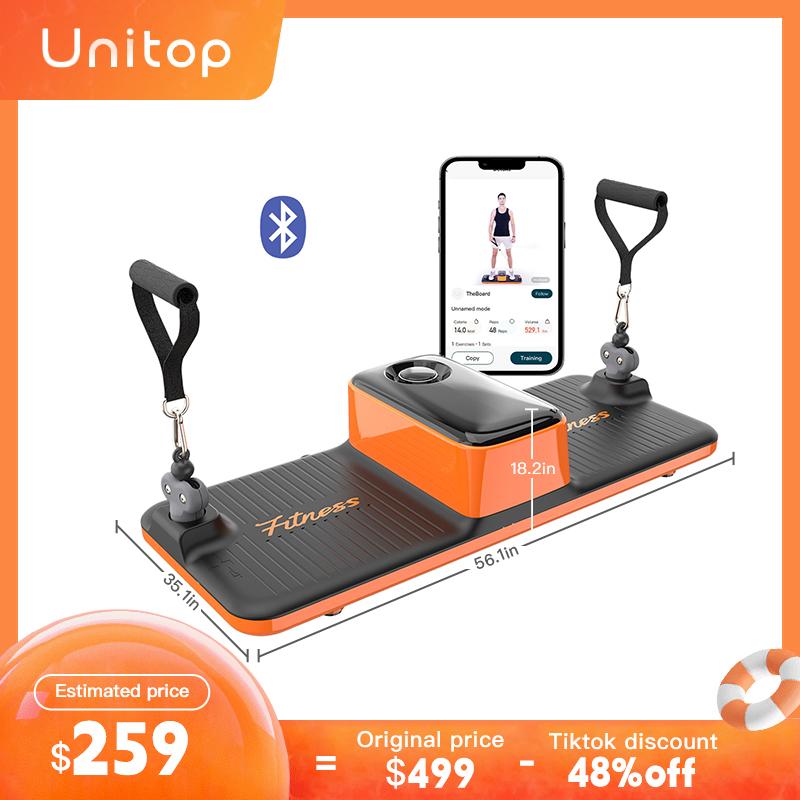 Unitop All-in-one fitness station: Multi-functional Compact Strength Station, Space-saving, Full-body Muscle Workout