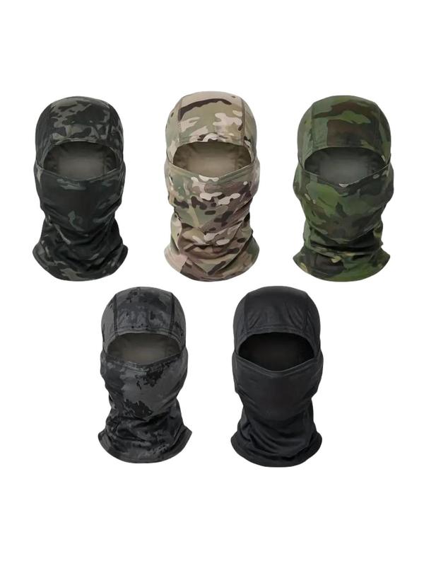 Outdoor Camo Balaclava Face Mask, Breathable Full Face & Neck Protective Gear for Outdoor Adventure, Cycling & Motorcycle Face Mask