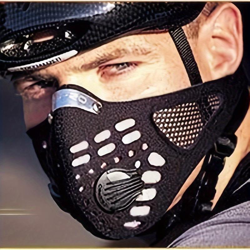 Advanced Airflow Sports Face Mask - Reusable with Detachable Filter for Running, Cycling & More - All-Weather Comfort, Adjustable Fit for Ultimate Pollution Protection-Inerc. shop