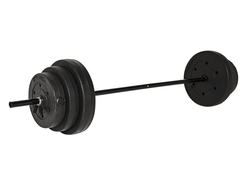 Athletic Works 100 lb Standard Vinyl Weight Set for Home Gym and Fitness