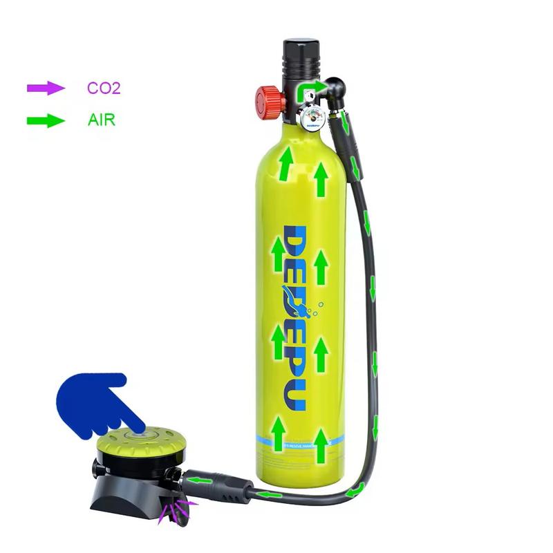 DEDEPU S5000A-A 1L Snorkeling Diving Equipment for Adult Scuba Diving and Snorkeling