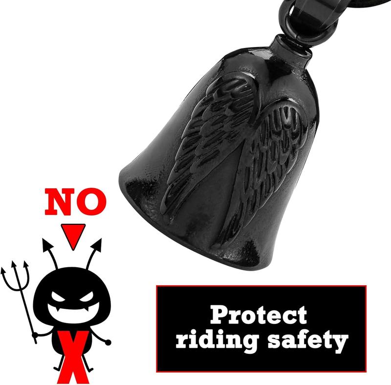 for bells -  angel bell for men women,Bell Biker Accessory,Guard riding safety