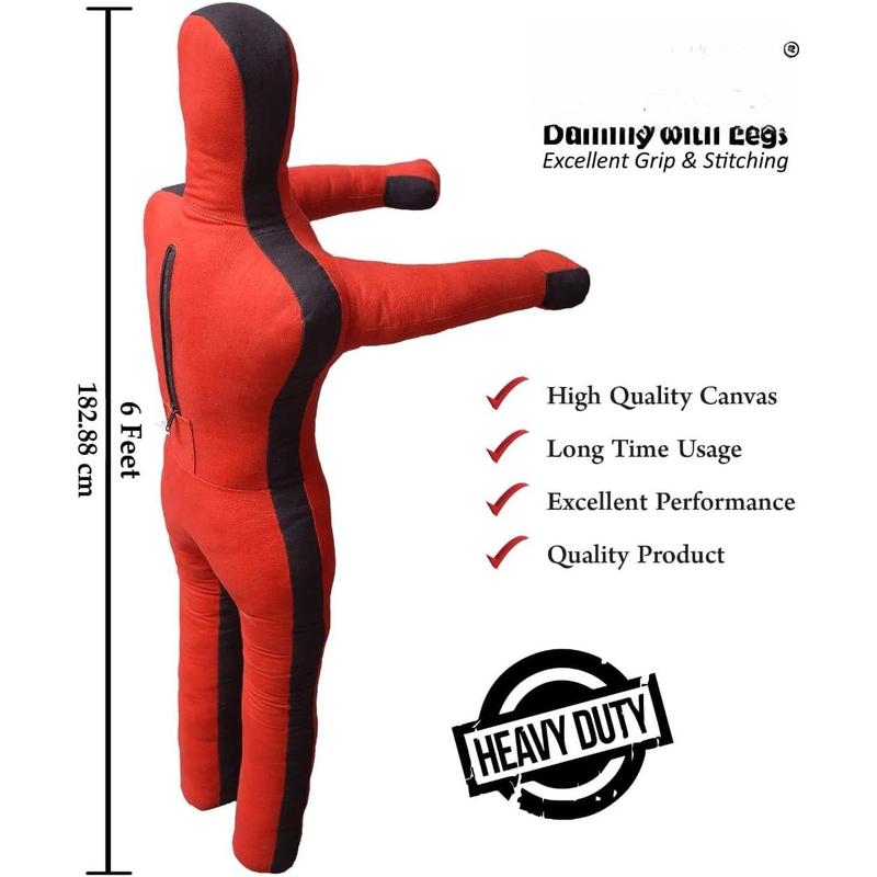 Grappling Dummy BJJ Wrestling Dummy Punching Bag Submission MMA Brazilian Jiu Jitsu Judo Karate Throwing Boxing Dummy Dummies 6ft UNFILLED