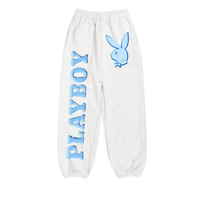 Playboy Bunny Unisex Sweatpants, Playboy Sweatpants, Unisex Y2K Trendy Streetwear Sweatpants, Sweatpants For Woman, Sweatpants For Men