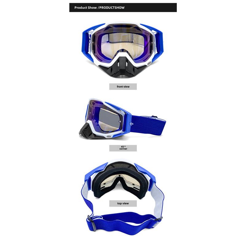 Goggles  Scrambling Motorcycle Goggles Outdoor Riding Dustproof Goggles Eye Protection Ski Goggles fashionable sunglass