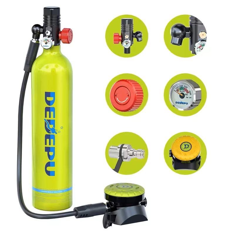 DEDEPU S5000A-A 1L Snorkeling Diving Equipment for Adult Scuba Diving and Snorkeling