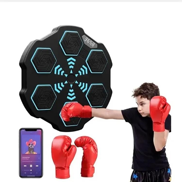 Generation-2 Smart Counting Music Boxing Target Lighting Fitness Equipment Wall Mounted For Children And adult