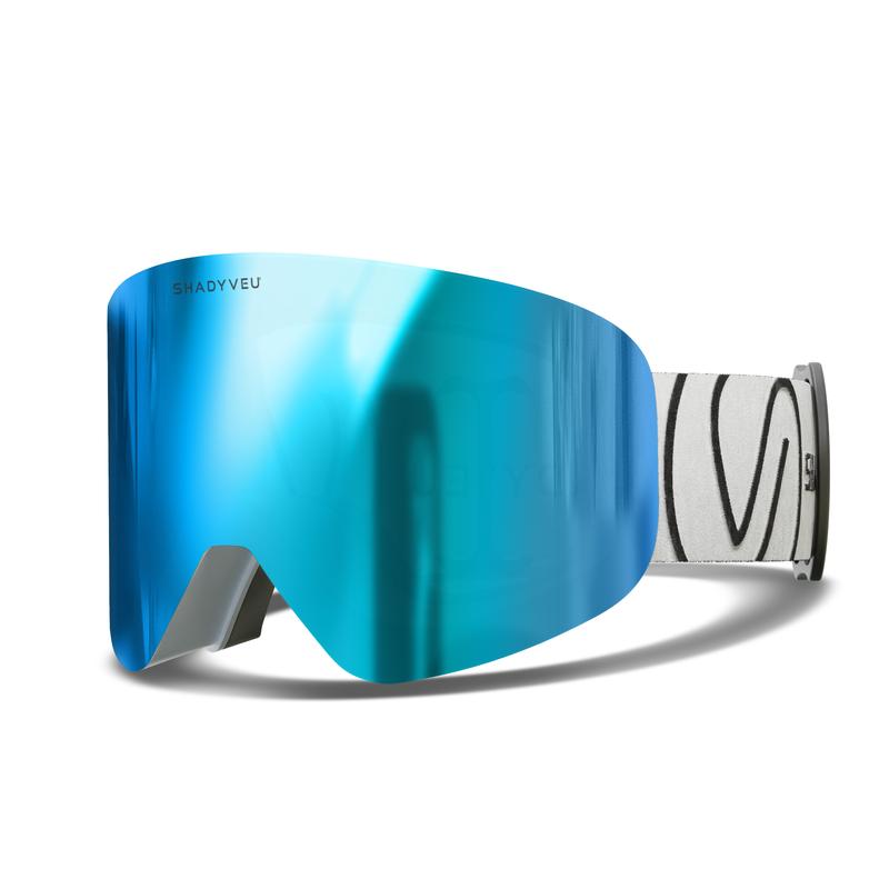 Nova Blue Blizzard Ski Snowboard Winter Sports Snow Goggles  anti-wind & sand antifog