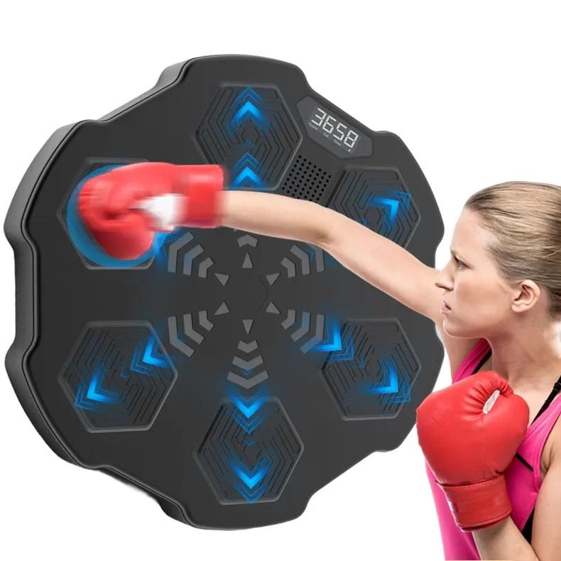 Generation-2 Smart Counting Music Boxing Target Lighting Fitness Equipment Wall Mounted For Children And adult