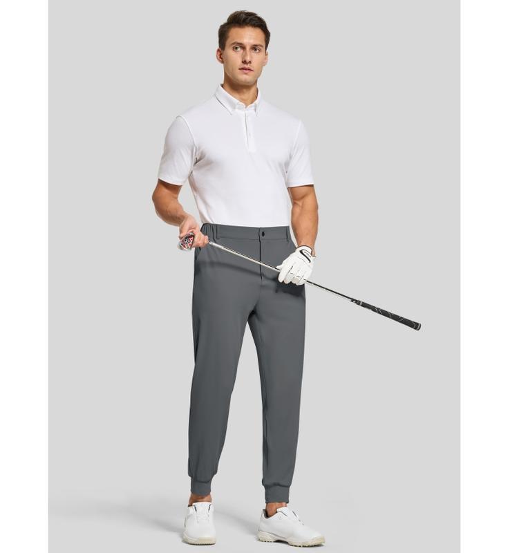 Willit Men's Golf Joggers Pants Stretch Slim Fit Work Dress Pants Quick Dry Athletic Pants with Pockets aerobic outdoors