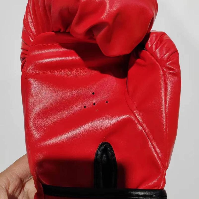 Boxing Gloves, 1 Pair Professional PU Leather Boxing Mitts, Boxing Training Hand Target, Martial Arts Training Equipment for Home Gym Workout