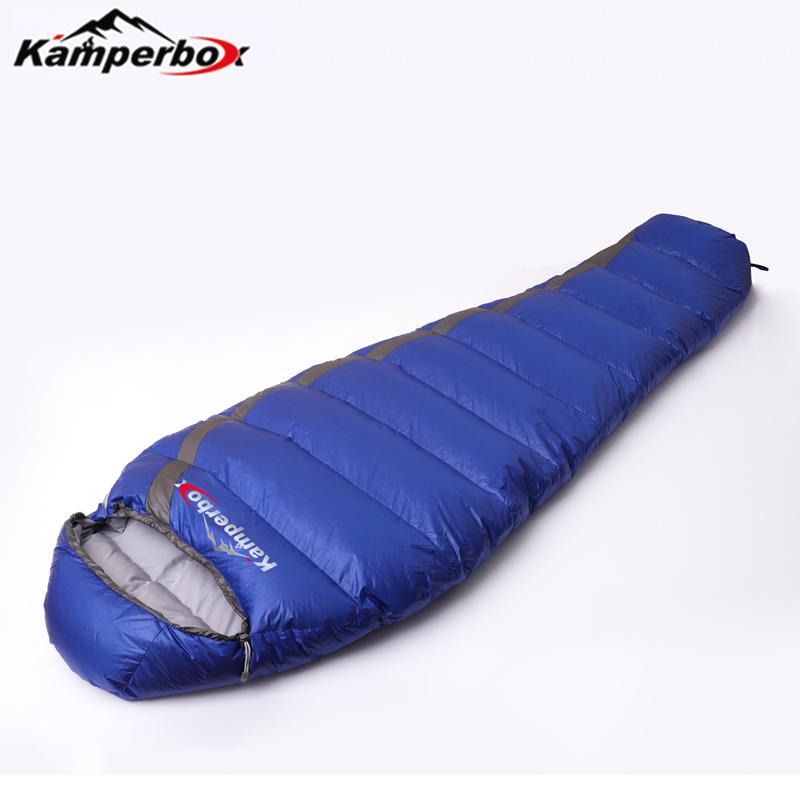 Kamperbox Cozy300 Down Sleeping Bag Ultra Light Sleeping Bag Winter Sleeping Bag Camping Equipment Light Sleeping Bag Camping