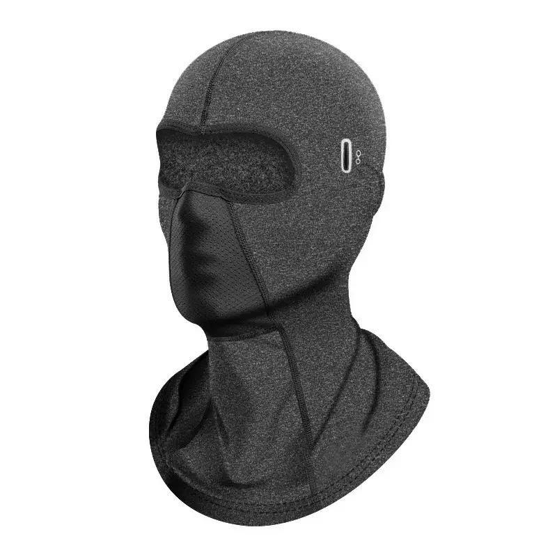 Winter Warm Cycling Hat, 2 Counts set Bicycle Motorcycle Balaclava, Windproof Sports Scarf, Velvet Bicycle Mask, Mountaineering Ski Hat