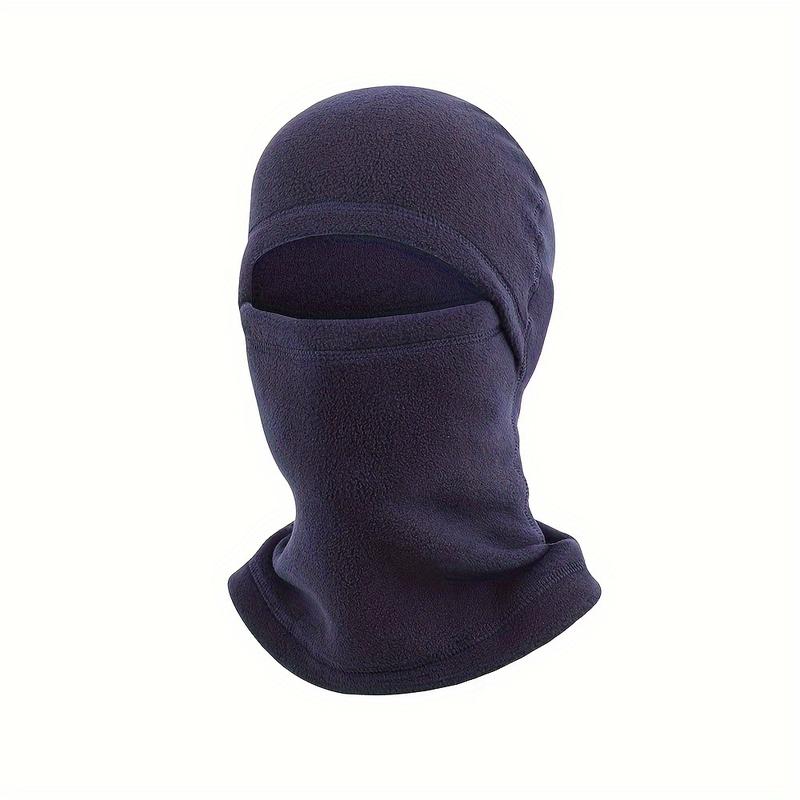 Polar Fleece Balaclava Face Mask - Soft, Warm, Windproof, Coldproof, Multifunctional, Casual, Monochrome, Hooded Neck Gaiter for Autumn and Winter Riding, Head Cover with Ultimate Protection