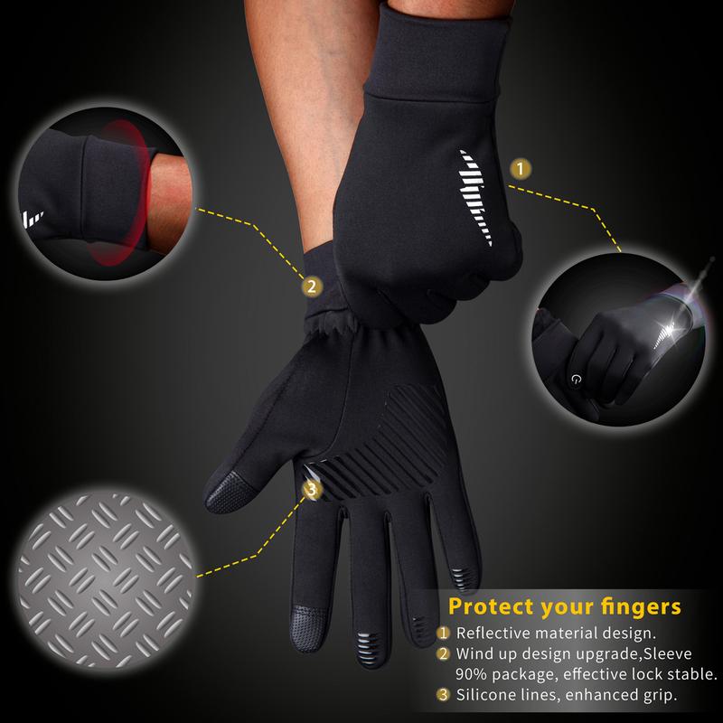 Winter Gloves Women Men Ski Gloves Liners Thermal Warm Touch Screen, Perfect for Cycling, Running, Driving, Hiking, Walking, Texting, Freezer Work, Gardening, and Daily Activities 102 winter gloves full finger