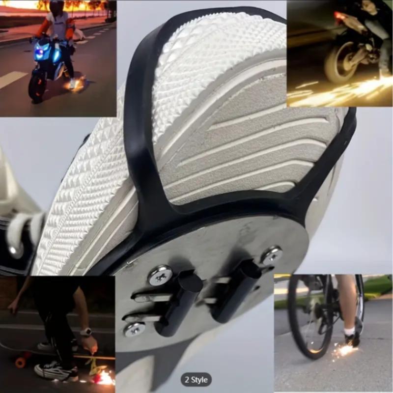 Night Time Ride Bicycle Sole Flint, Durable Motorcycle & Bicycle Tpe iron, Perfect for Show Offs & Stunt Performances, Outdoor Accessories