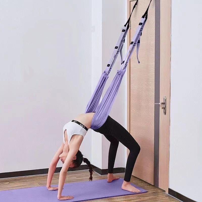 Yoga Hammock Swing, Inversion Exercises, Improved Flexibility Core Strength, Fitness Equipment for Home Gym