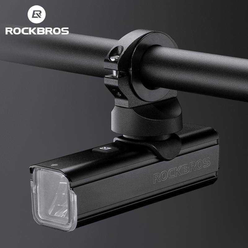 ROCKBROS Bike Light 1000 Lumens USB Rechargeable Bike Headlight Led IPX6 Waterproof Bike Front Light 5 Modes Aluminum Alloy Super Bright Bike Light for Night Riding