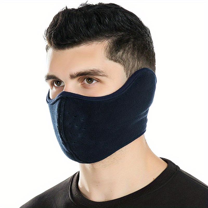 Boho-Chic Full Face Protective Mask with Ear Covers - Windproof, Dustproof & Warm for Outdoor Cycling