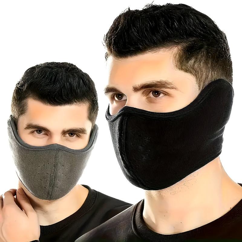 Boho-Chic Full Face Protective Mask with Ear Covers - Windproof, Dustproof & Warm for Outdoor Cycling