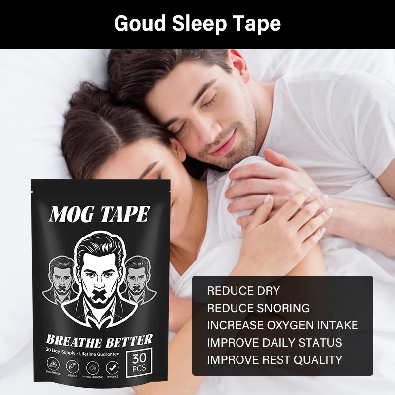 Mog Mouth Tape -one month supply mouth tape,sport accessories, 30 Strips, Mog Strips Mog Tape for sleep