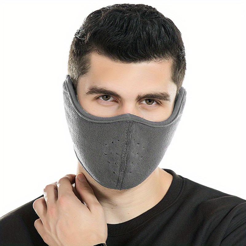 Boho-Chic Full Face Protective Mask with Ear Covers - Windproof, Dustproof & Warm for Outdoor Cycling