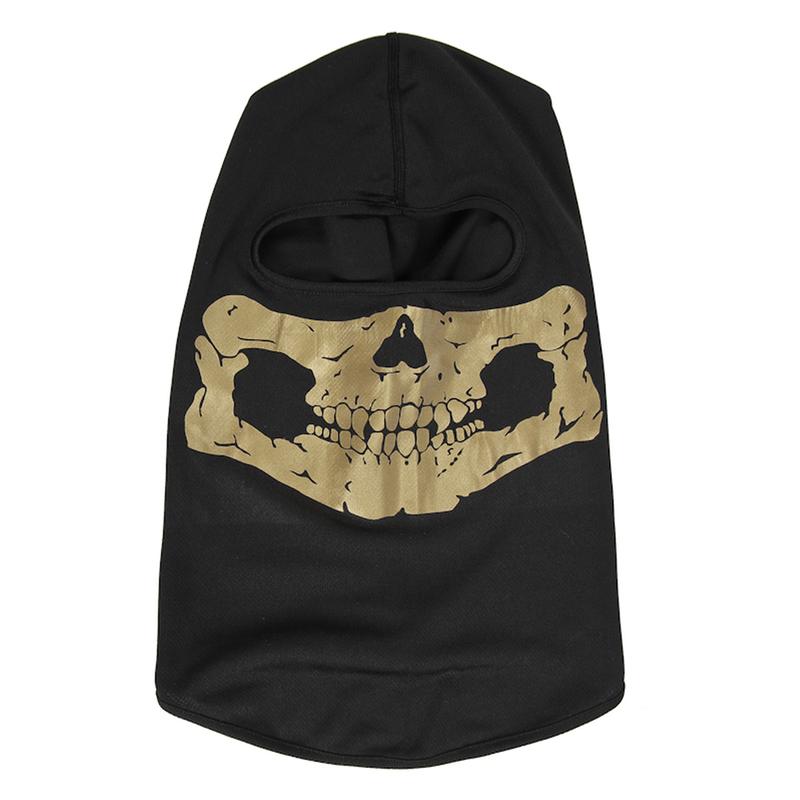 Balaclava Skull Full Face Mask UV Protection Tactical Sun Hood Ski Mask for Mens