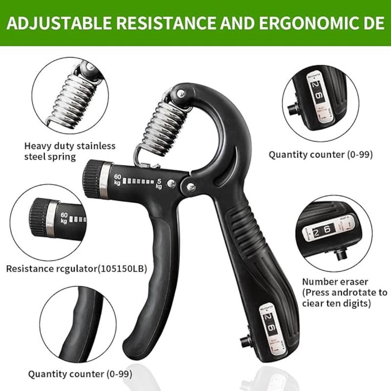 Arm Grip Radiant - For grip - improvement seekers. Home, office, anywhere. Portable with luminous grip. grippers