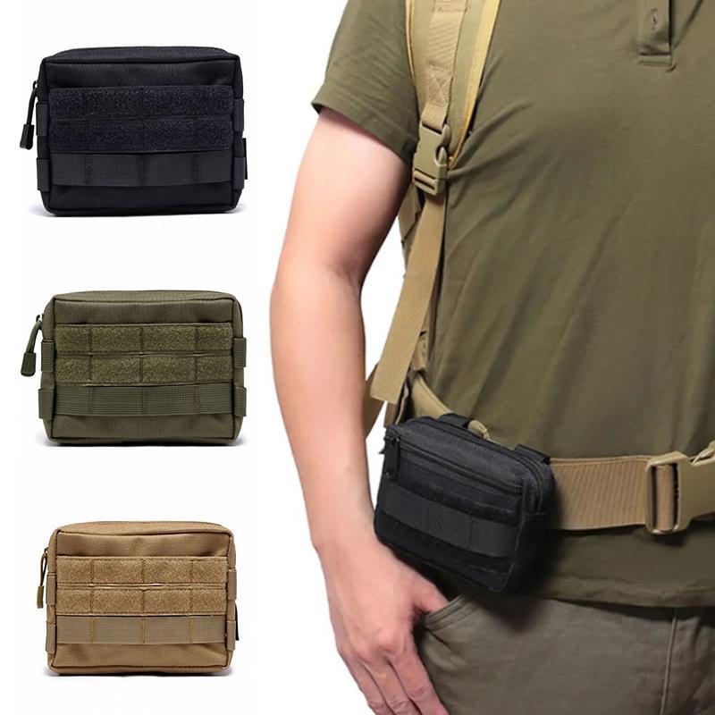 Utility EDC Waist Bag, 1 Count Tactical Pouch, Medical First Aid Bag, Outdoor Sports Hunting Bag, Waist Pack for Men & Women