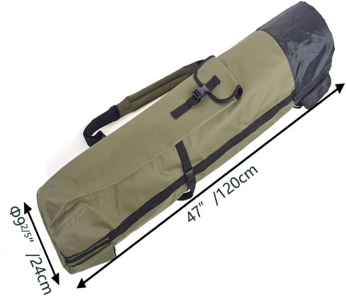 Fishing Rod Case,Durable Oxford Fabric Fishing Backpack With Rod Holder,Large Storage Pole Case & Rod Bag Fishing Gifts for Men