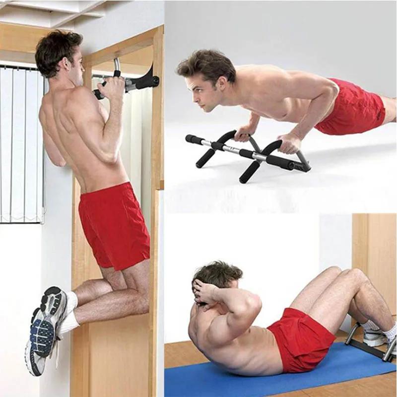 Adjustable Chin up Bar Exercise Home Workout Gym Training Door Frame Horizontal Pull up Bar Sport Fitness Equipments Does not apply