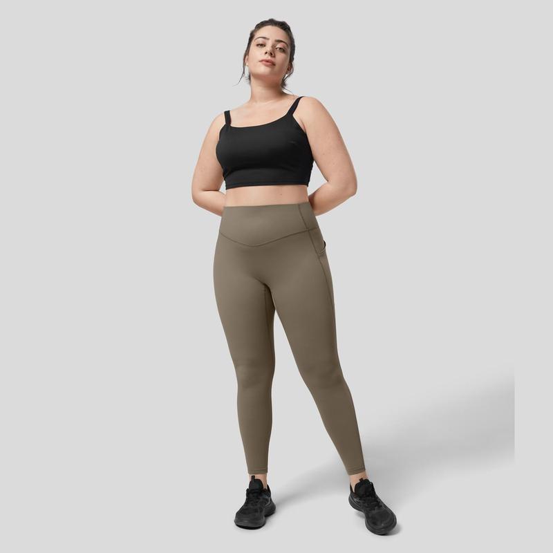 Halara SoCinched High Waisted Tummy Control Side Pocket Shaping Training Plus Size Leggings