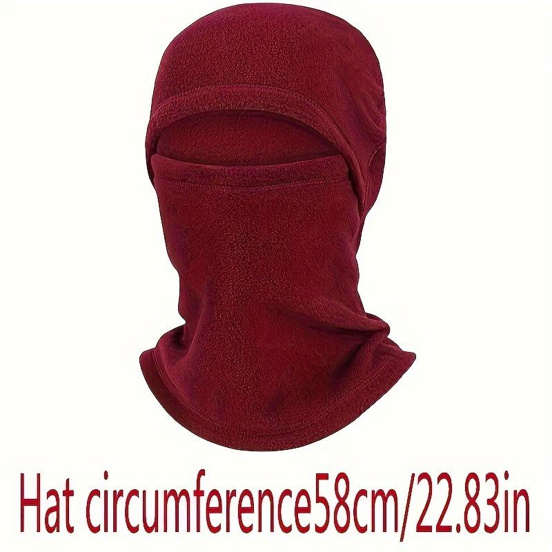 3Pcs set Windproof Hat Windproof Face Mask Polar Fleece Balaclava Hood Ski Mask For Cycling Skiing, And Training Stay Warm And Neck Warmer Protected Party Hat