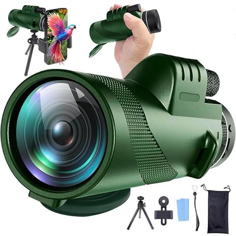 Black Friday Deal 80x100magnification telescope, portable monoculars, outdoor camping, travel, fishing, solo camping, bike trips, Boyfriend birthday gifts, winter gifts