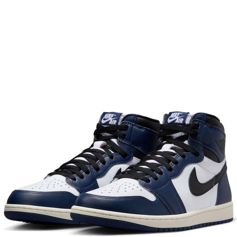 Men's Jordan 1 Retro High OG Midnight Navy Black-White (DZ5485 401)