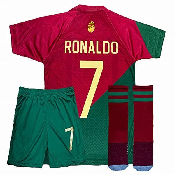 Ronaldo Portugal Soccer Legend #7 Jersey Fan  Unisex Jersey Shorts Youth Sizes