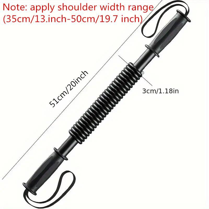 20kg Home Fitness Arm Strength Device, Arm & Chest Trainer Stick, Spring Arm Strength Stick, Arm Trainer, Hand Gripper, Gym Accessories, Fitness Equipment for Home Gym Workout, Gymtok