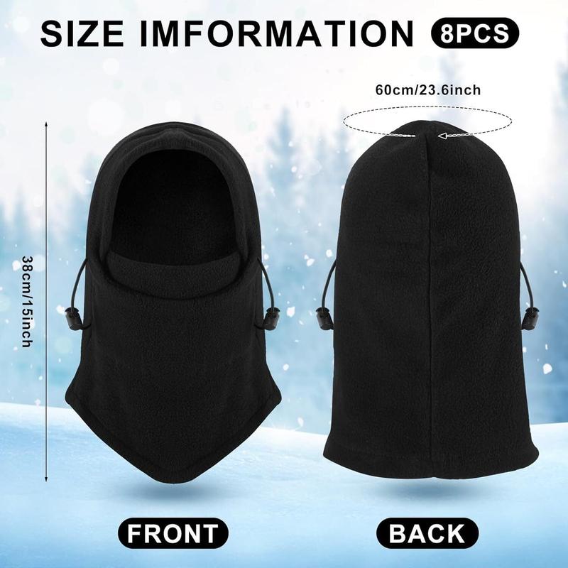 Winter Ready: Unisex Warm Balaclava Hat for Men and Women - Motorcycle, Skiing, Face Mask, Fleece Hood Cap