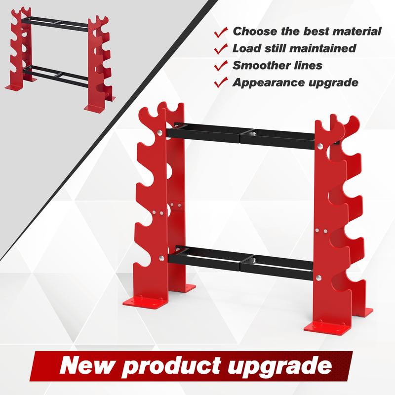 Dumbbell Rack Stand Weight Racks 450lbs Dumbbells Storage Holder for Home Gym