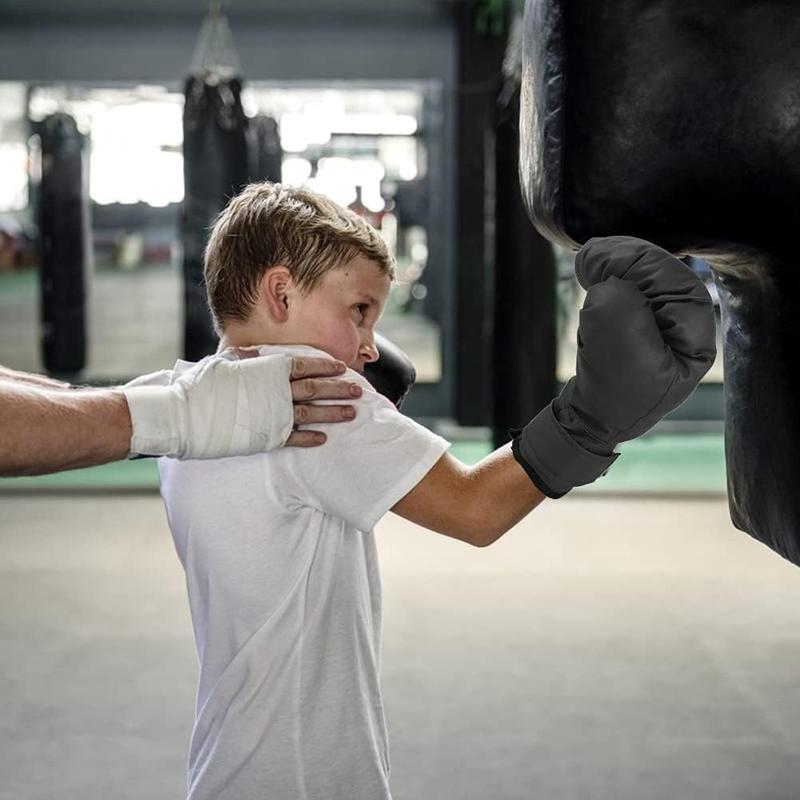 2 Pair Boxing Training Gloves Punching Bag Gloves Set, Shockproof Gloves for Punch Bag Training Playing Suitable for Beginners & Kids