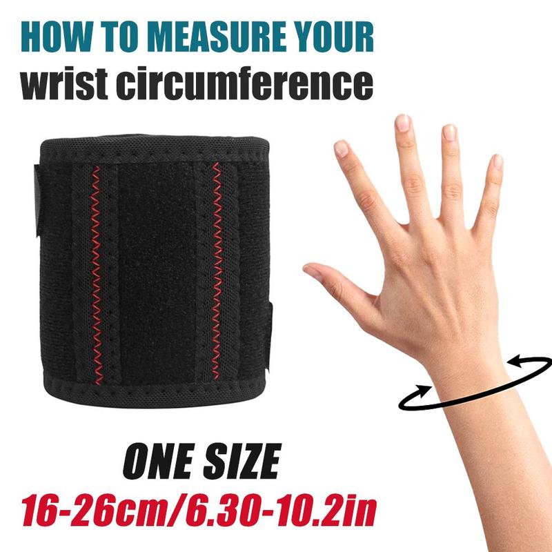 Unisex Colorblock Wrist Wraps, 2 Counts Adjustable Compression Wrist Brace for Carpal Tunnel, Wrist Support, Pain Relief, Lifting Straps Wrist Bands for Fitness, Weightlifting, Gym Workout