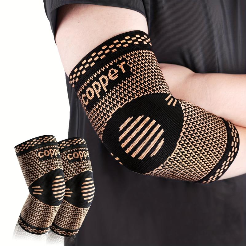 Elbow Brace for Tendonitis and Tennis Elbow, Compression Sleeve for Arthritis, Workouts, Reduce Joint Pain During Fitness Activity