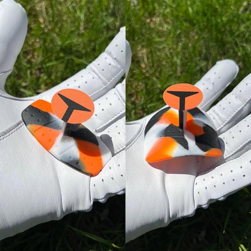 Golf Training Grip Aid - Golf Swing Trainer Tool Posture - Golf Club Swing Grip Pad for Outdoor Indoor Golf Grip Practice