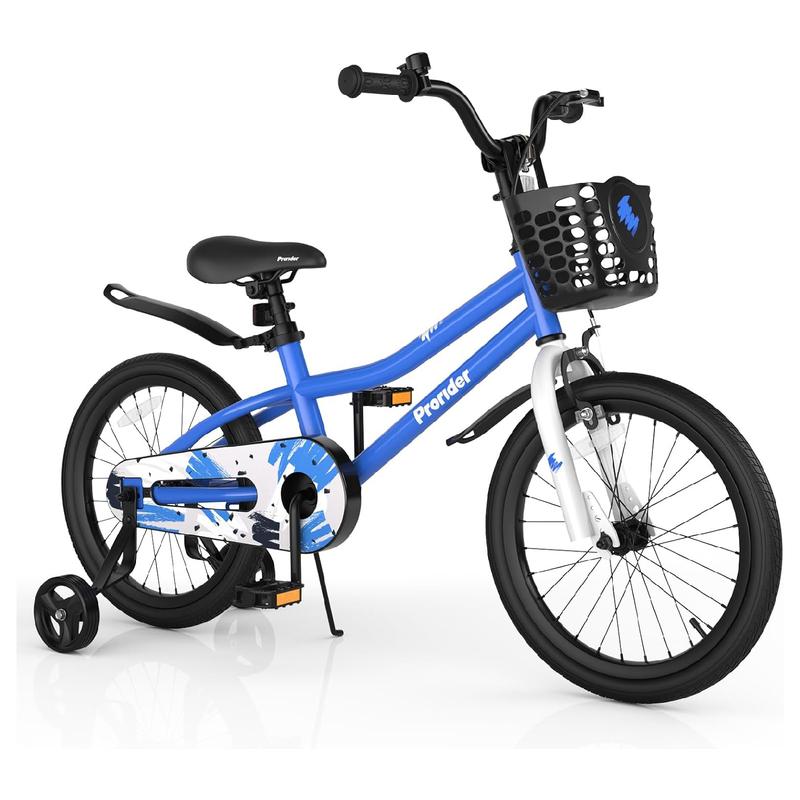 [ShopTab] Festival Joy 14 16 18 Inch Bike w Removable Training Wheels, Handbrake & Coaster Brake, Basket, Bell