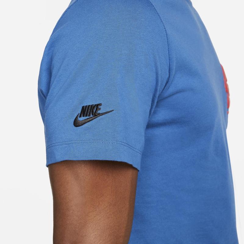 Men's Nike Blue Essentials+ Sport T-Shirt