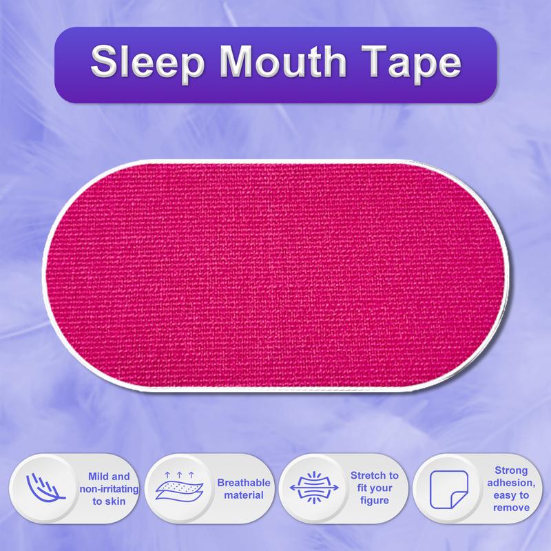 Queen Mouth Tape, for sleep one month supply, mouth tape, pink, gentle, adhesion, 30 Strips, sports accessories, Queen Mouth Gentle Adhesive