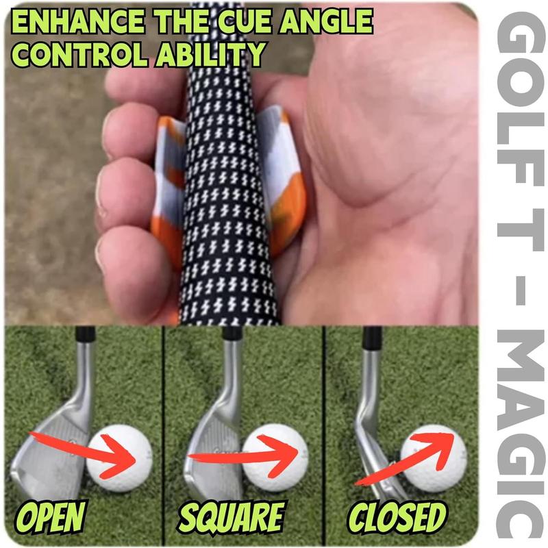 Golf Training Grip Aid - Golf Swing Trainer Tool Posture - Golf Club Swing Grip Pad for Outdoor Indoor Golf Grip Practice